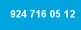 924 716 05 12 924 716 05 12